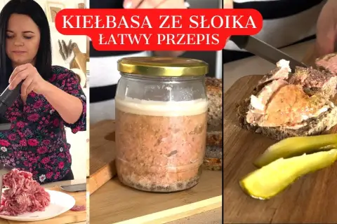 Kiełbasa w słoiku z galaretką - tradycyjny przepis na smaczny przysmak
