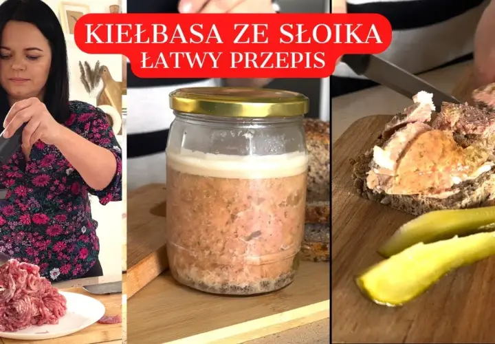 Kiełbasa w słoiku z galaretką - tradycyjny przepis na smaczny przysmak