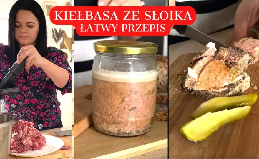 Kiełbasa w słoiku z galaretką - tradycyjny przepis na smaczny przysmak